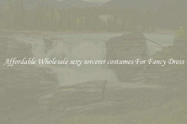 Affordable Wholesale sexy sorcerer costumes For Fancy Dress